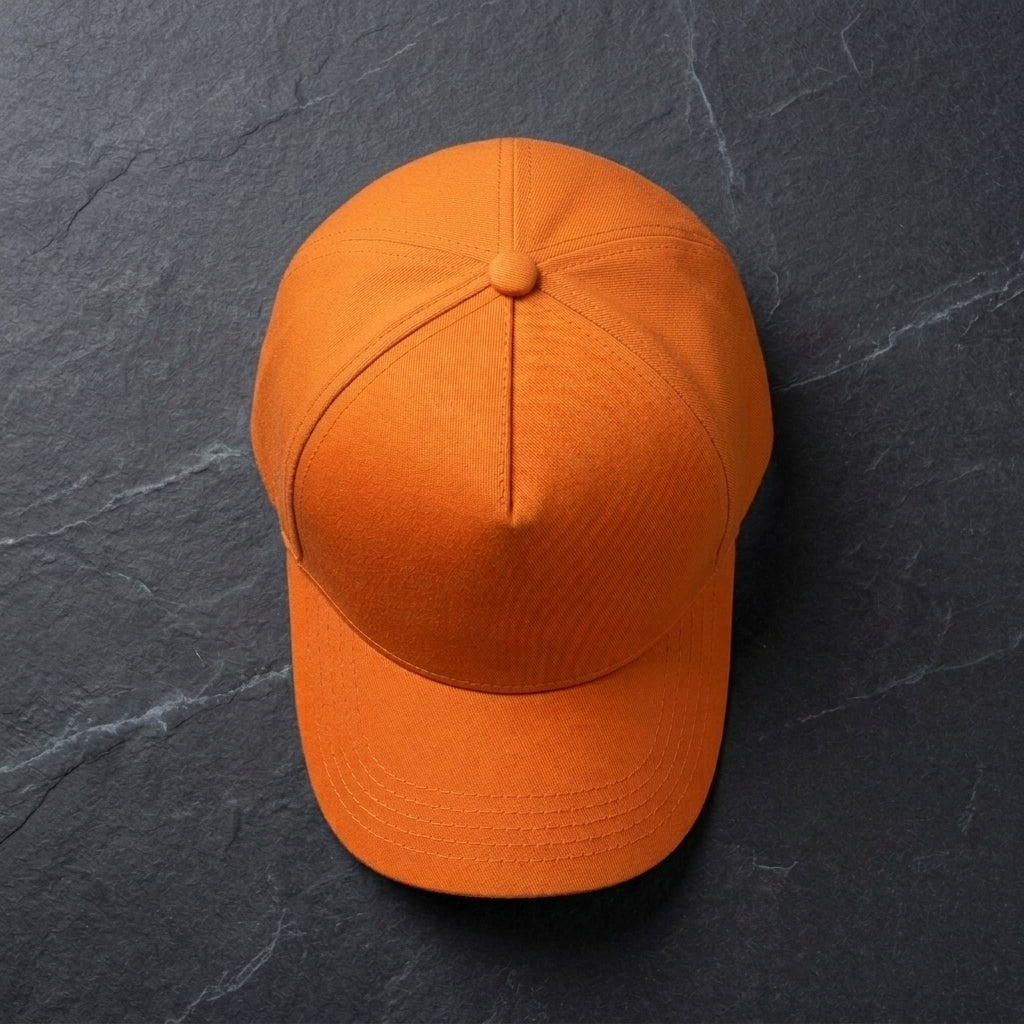 Sunset Orange Trucker Cap