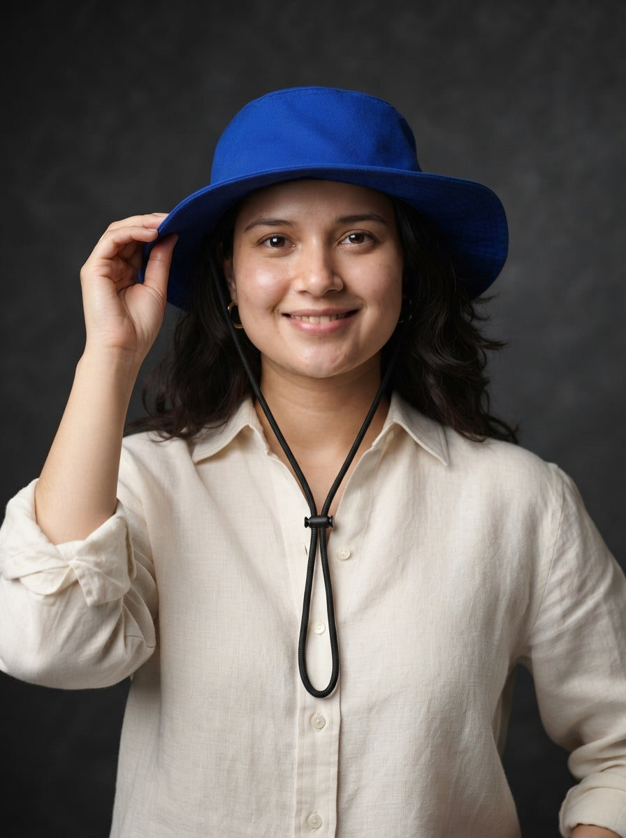 Royal Blue Adventure Bucket Hat