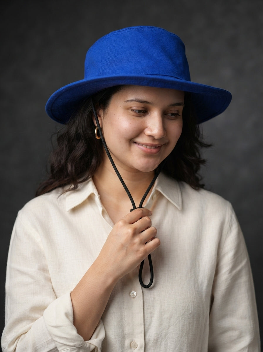 Royal Blue Adventure Bucket Hat