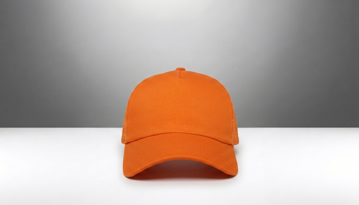Orange Trucker Cap