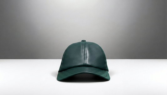 Emerald Premium Leather Cap